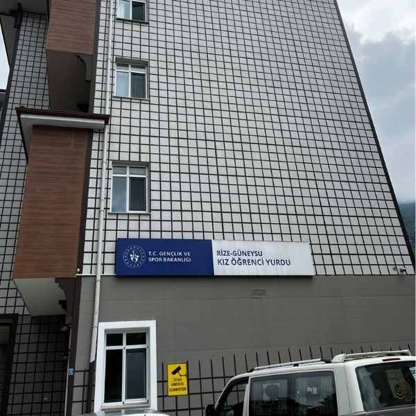 Rize Güneysu Kız Öğrenci Yurdu