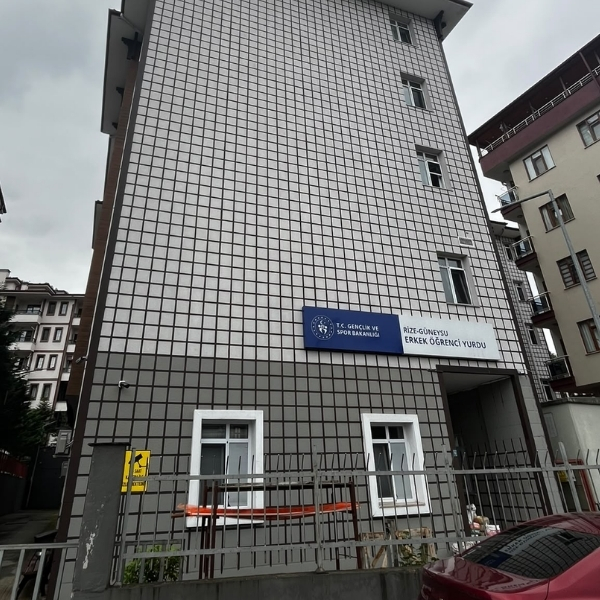 Rize Güneysu Erkek Öğrenci Yurdu